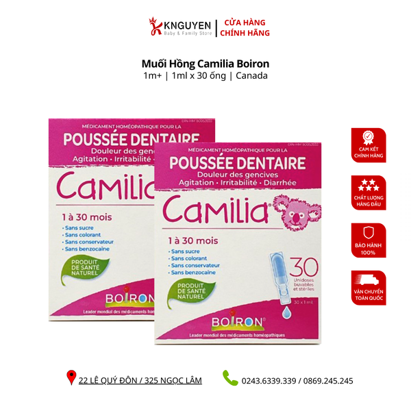  Muối uống Camilia 30 ống 