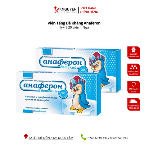  Viên tăng đề kháng Anaferon 20 viên 