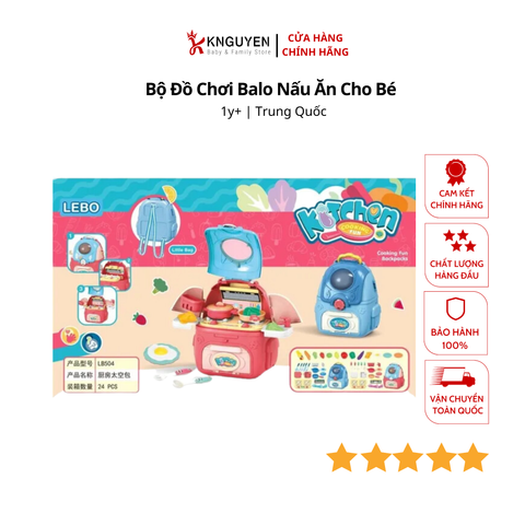  Bộ Đồ Chơi Balo Nấu Ăn Cho Bé 
