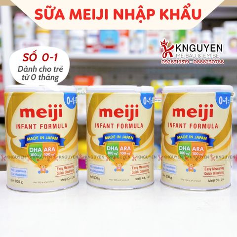  Sữa Meiji Infant Formula Lon 800g (hàng NK) 