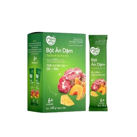  Bột Ăn Dặm Hữu Cơ Mămmy 140g (7x20g) 