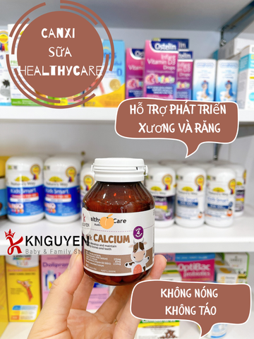  Canxi Sữa Healthy Care 60 viên 