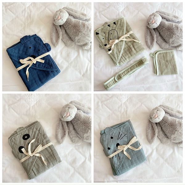  Chăn Ủ Kèm Đai Litemian Chất Xô Organic 4 Lớp Cao Cấp Cho Bé 