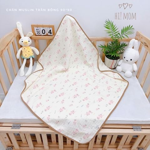  Chăn Chần Bông Chất Liệu Cotton Simple Style cho bé 