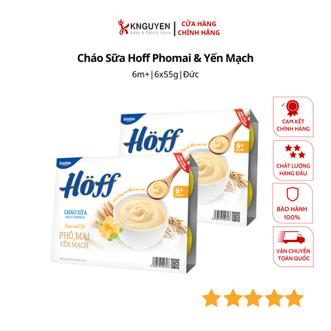  Cháo Sữa Hoff (6M+) 