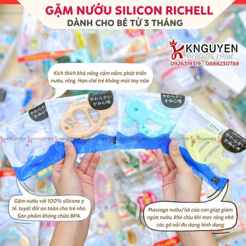  Gặm nướu silicone Richell 