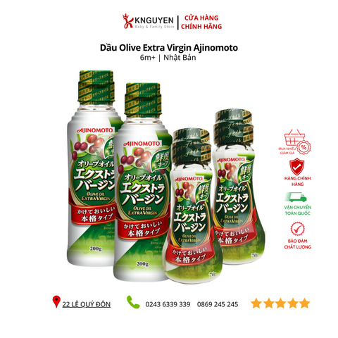  Dầu Olive Extra Virgin Ajinomoto Nhật Bản 
