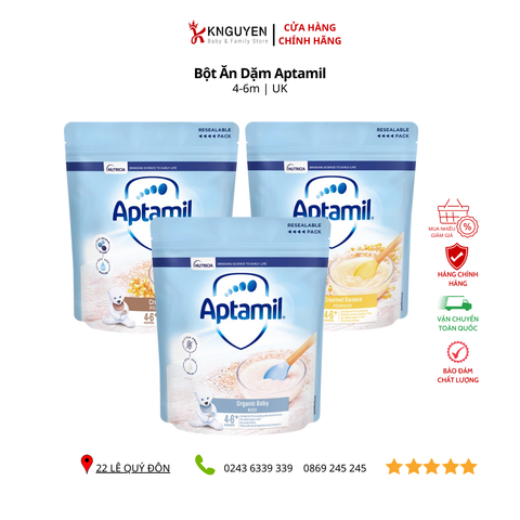  Bột Ăn Dặm Aptamil (4-6 tháng) UK 