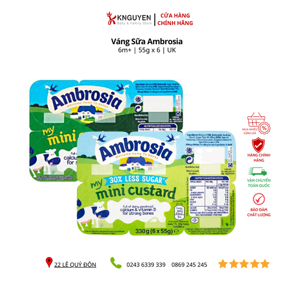  Váng Sữa Ambrosia UK 