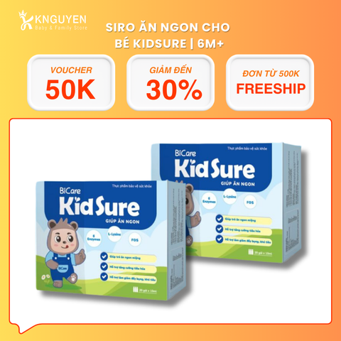  Siro ăn ngon KIDSURE - Hộp 20 gói 
