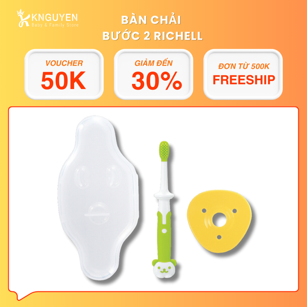  Bàn Chải Bước 2 Richell 