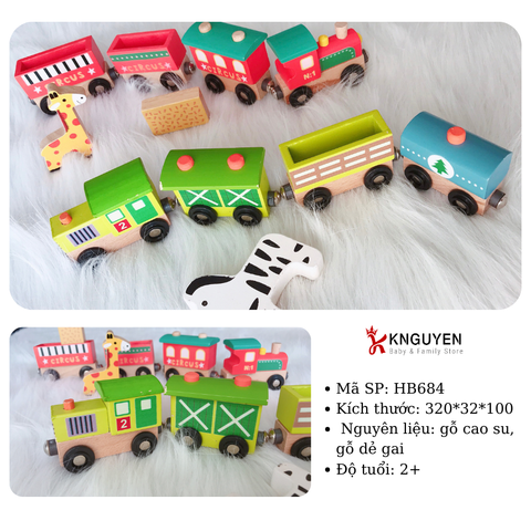  (HB684) Đoàn tàu chở thú 