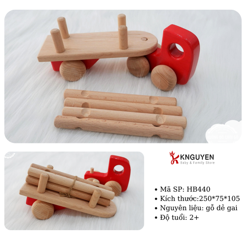  (HB440) Xe chở gỗ 