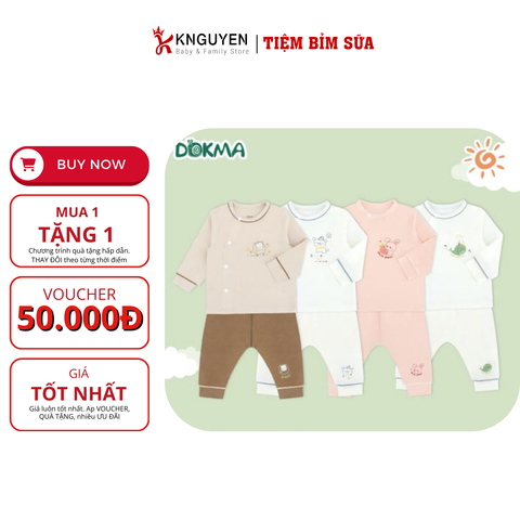  Bộ Cài Lệch Dài Tay Dokma 