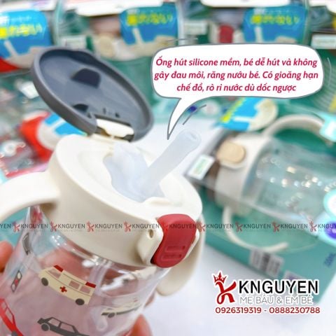 Bình Ống Hút Richell Try Straw Mug SD 