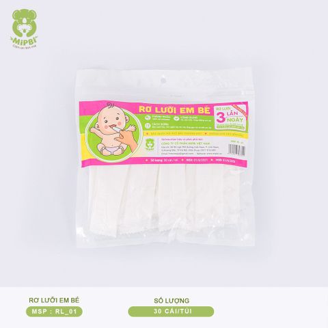  Rơ Lưỡi Em Bé Mipbi (30 chiếc/túi) 
