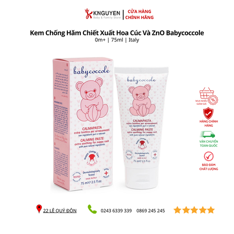  Kem chống hăm Babycoccole 0M+ 