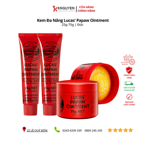  Kem đa năng Lucas' Pawpaw Oinment Úc 