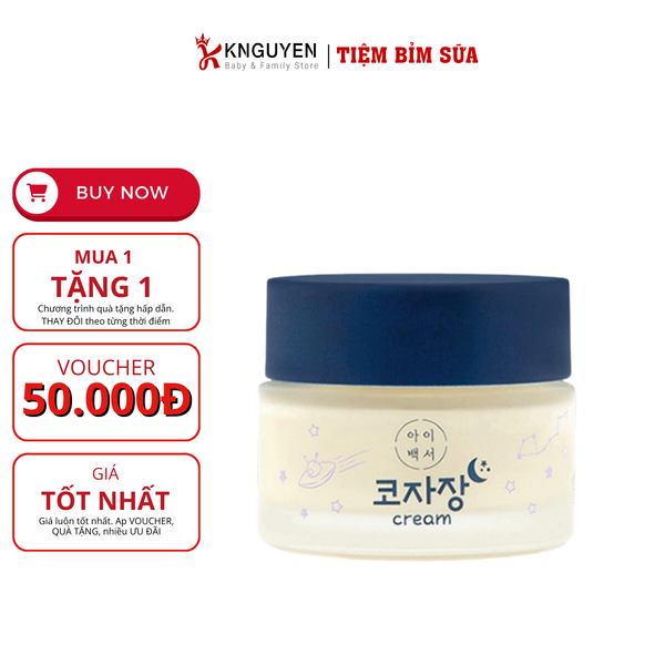  Kem thảo dược bôi chống ngạt mũi Kojajang Hàn Quốc giúp bé dễ thở, ngủ ngon - 20g 