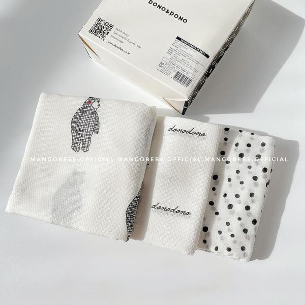  Set 5 Khăn Sữa Dono & Dono Hàn Quốc 