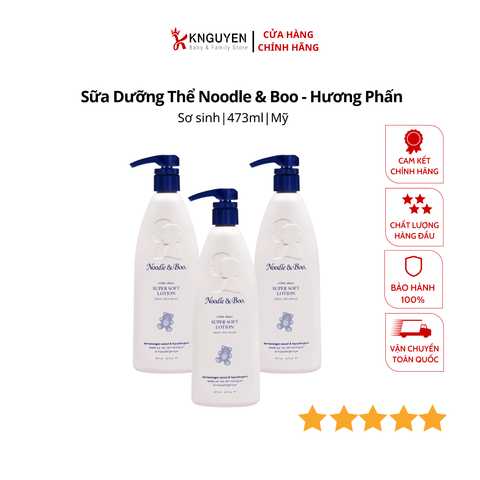  Sữa Dưỡng Thể Noodle & Boo 473ml - Hương Phấn 