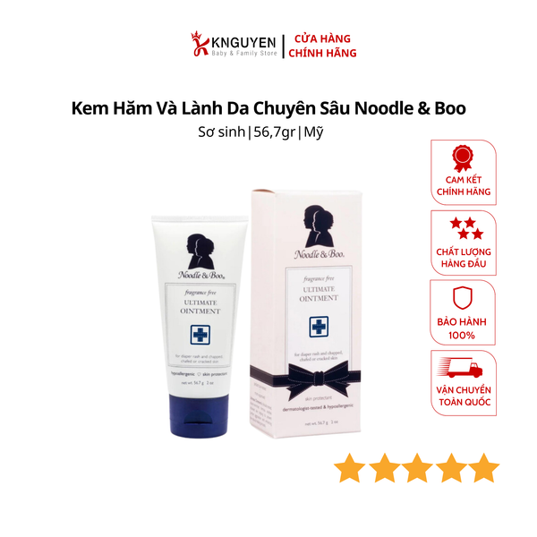  KEM HĂM NOODLE & BOO MỸ 56,7GR BÉ SƠ SINH 