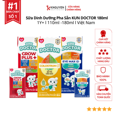  Sữa Dinh Dưỡng Pha Sẵn KUN DOCTOR 110ml 