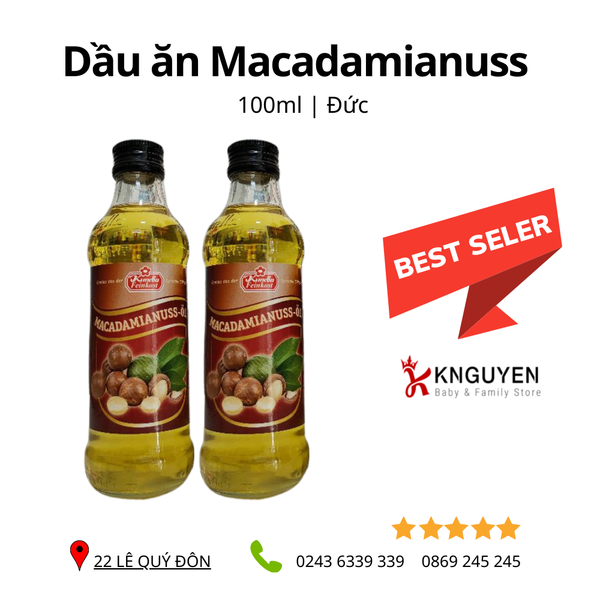  Dầu Ăn Macadamianuss 