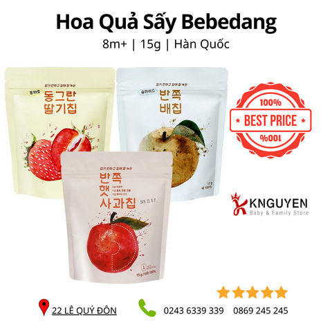  Hoa Quả Sấy Bebedang 15g 