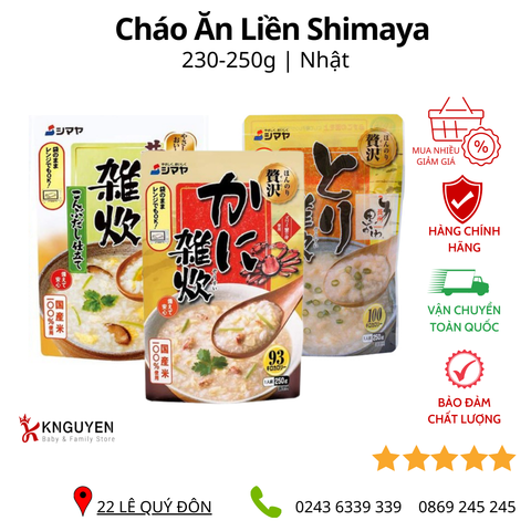  Cháo Ăn Liền Shimaya 