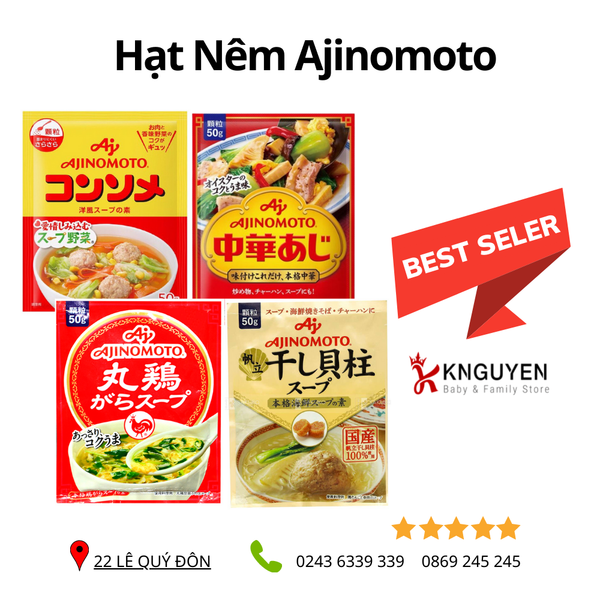  Hạt Nêm Ajinomoto 50g 