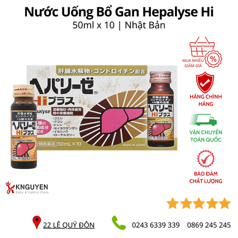  Nước Uống Bổ Gan Hepalyse Hi - Nhật 