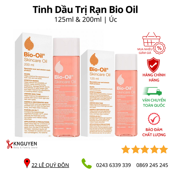  Tinh dầu trị rạn da Bio Oil Úc 
