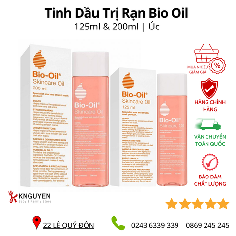  Tinh dầu trị rạn da Bio Oil Úc 