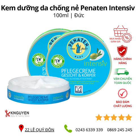  Kem dưỡng da chống nẻ cho bé Penaten 100ml Đức 