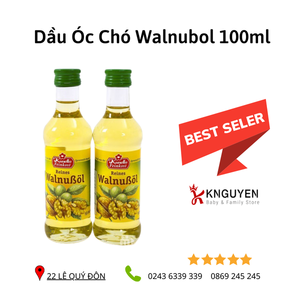  Dầu Óc Chó Walnubol 100ml 