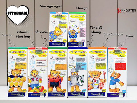  Vitamin Tổng hợp Fitobimbi Vitemix 200ml 