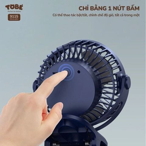  Quạt tích điện mini ToBé 9115 