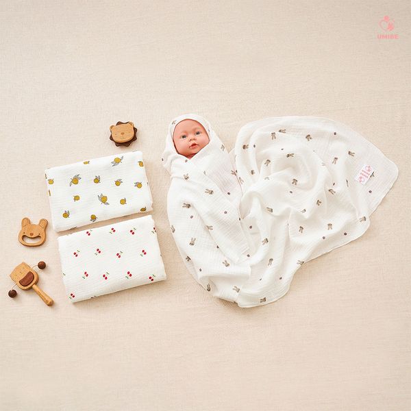  Khăn Đa Năng Organic Nhăn Umibe Siêu Mềm Mại 