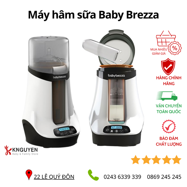  Máy hâm sữa Baby Brezza 