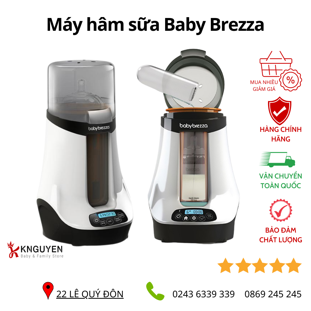 Máy hâm sữa Baby Brezza – knguyenstore