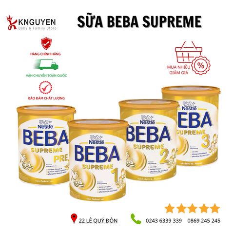  Sữa bột BEBA Supreme Đức 800g 