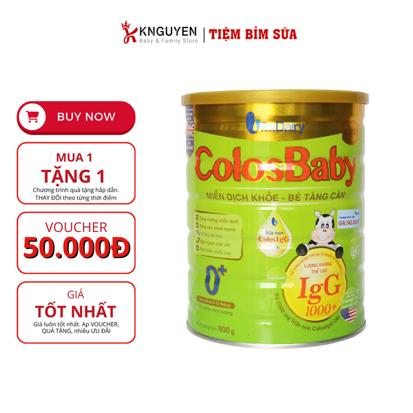  Sữa ColosBaby Gold 800g 