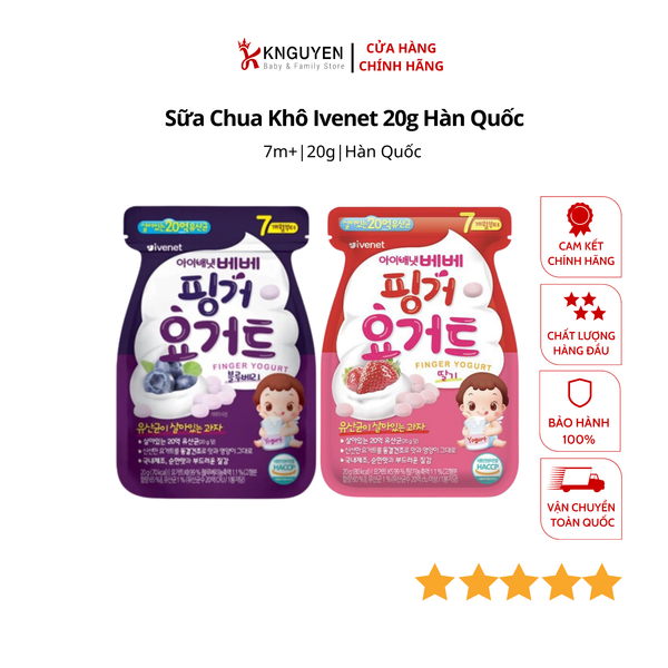  Sữa Chua Khô Ivenet 20g Hàn Quốc 