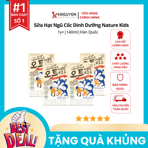  Sữa Hạt Ngũ Cốc Dinh Dưỡng Nature Kids 