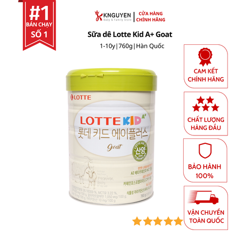  Sữa Dê Lotte Kid A+ Goat 760g 