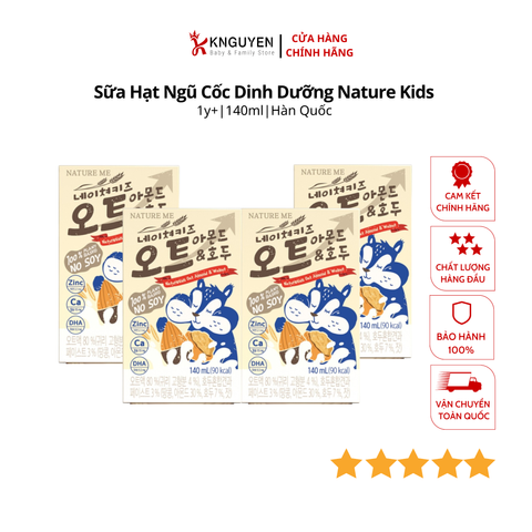  Sữa Hạt Ngũ Cốc Dinh Dưỡng Nature Kids 
