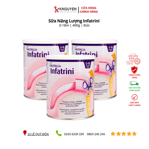  Sữa bột Infatrini (0-18m) 400g 