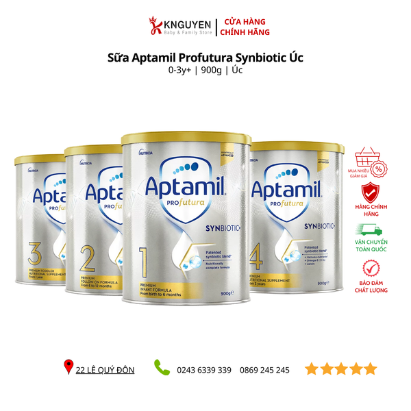  SỮA APTAMIL PROFUTURA Synbiotic ÚC 900G 