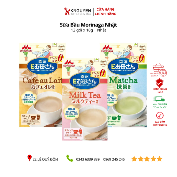  Sữa Bầu Morinaga Nhật 